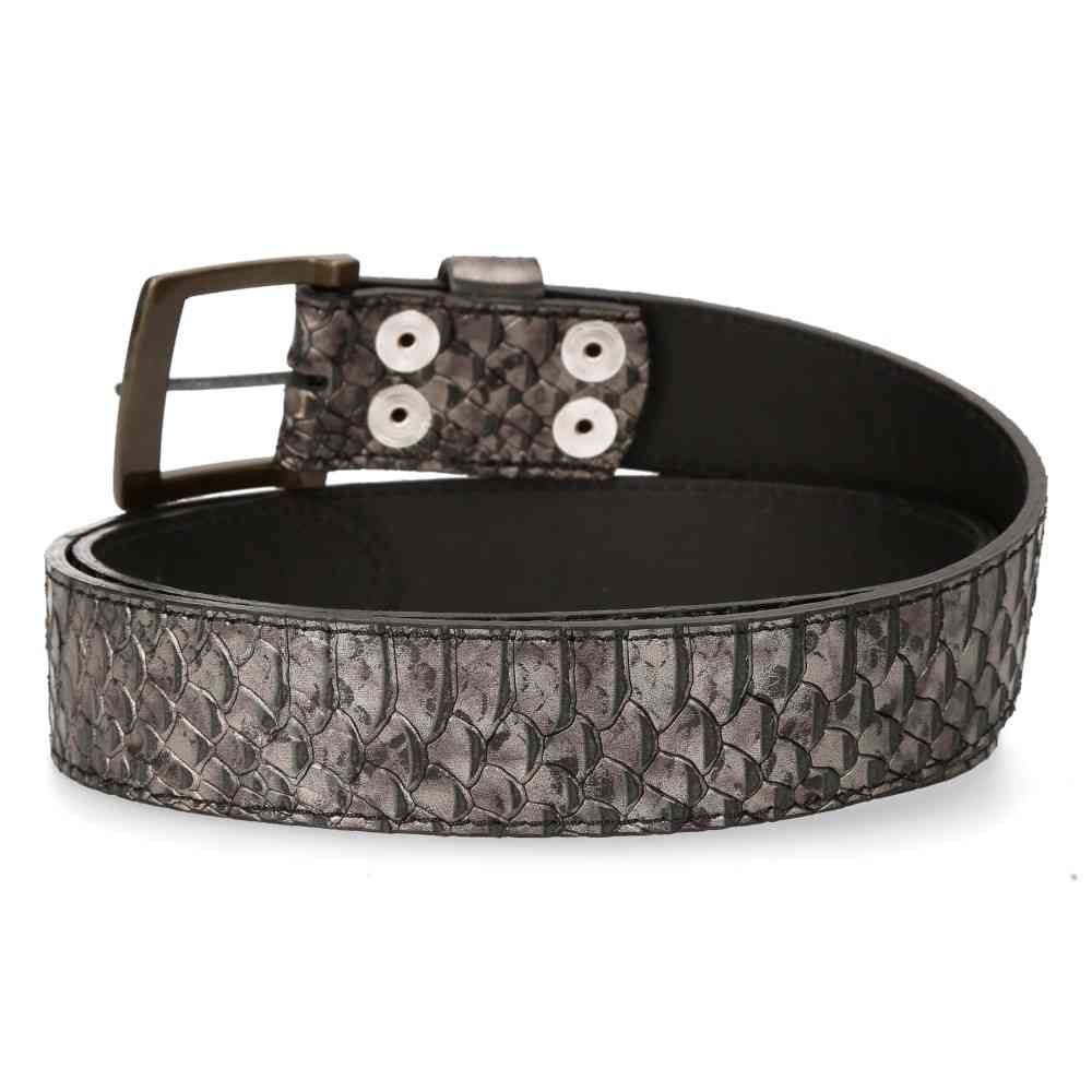 New Rock - M-CINT262-S1 Belt - Silver coloured
